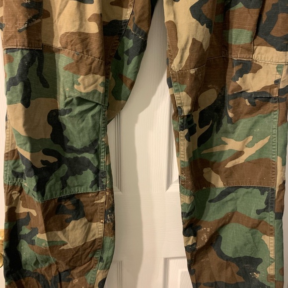 USGI Military Issued Camouflage Pants Large - Picture 6 of 9